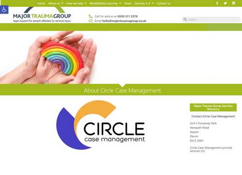 Major Trauma Group website