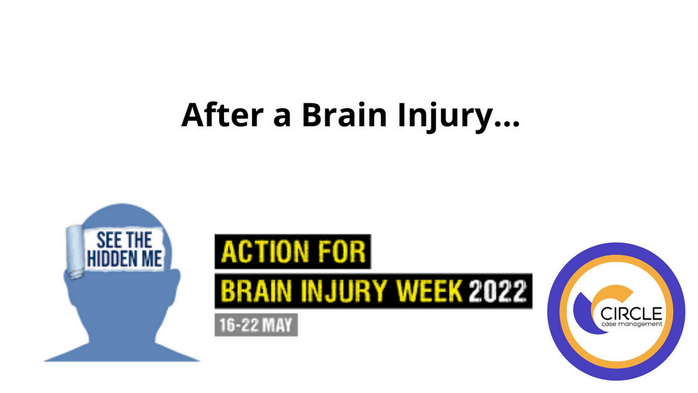 Action for Brain Injury Week 2022 - See the Hidden Me. After a Brain ...